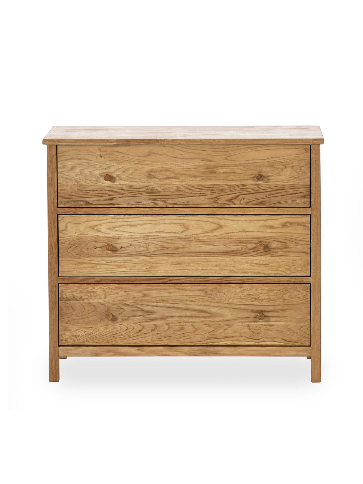 Coxmoor 3 Drawer Chest - Oak