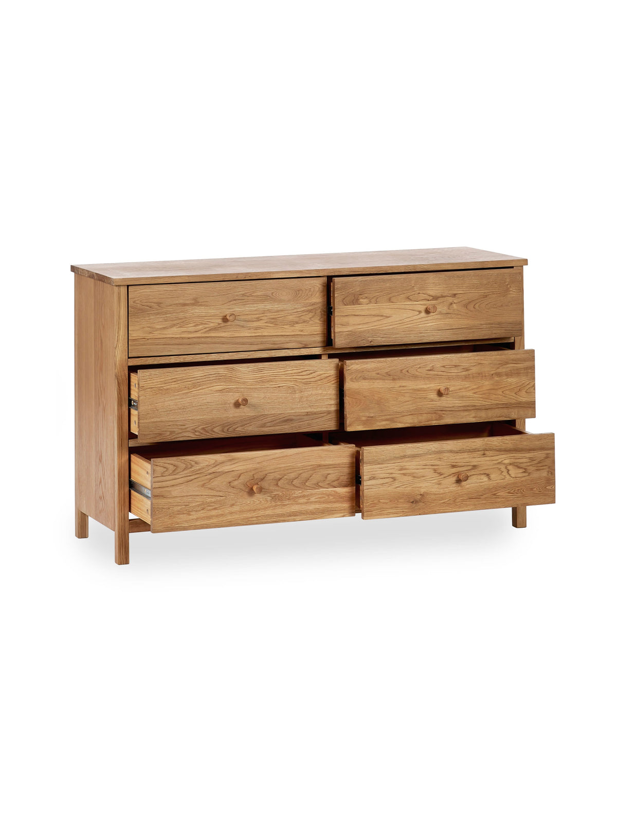 Coxmoor 6 Drawer Chest - Oak