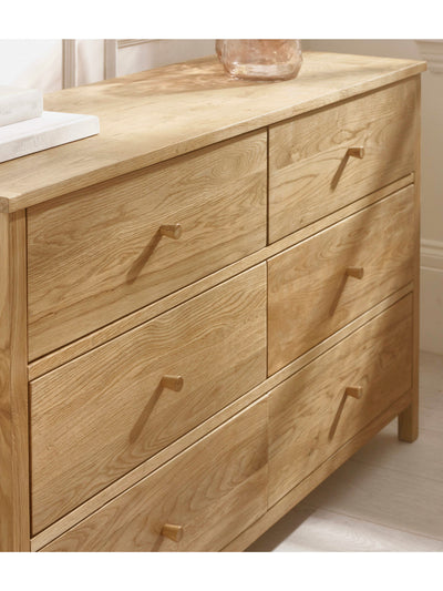 Coxmoor 6 Drawer Chest - Oak