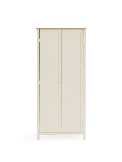 Coxmoor Wardrobe - Ivory and Oak