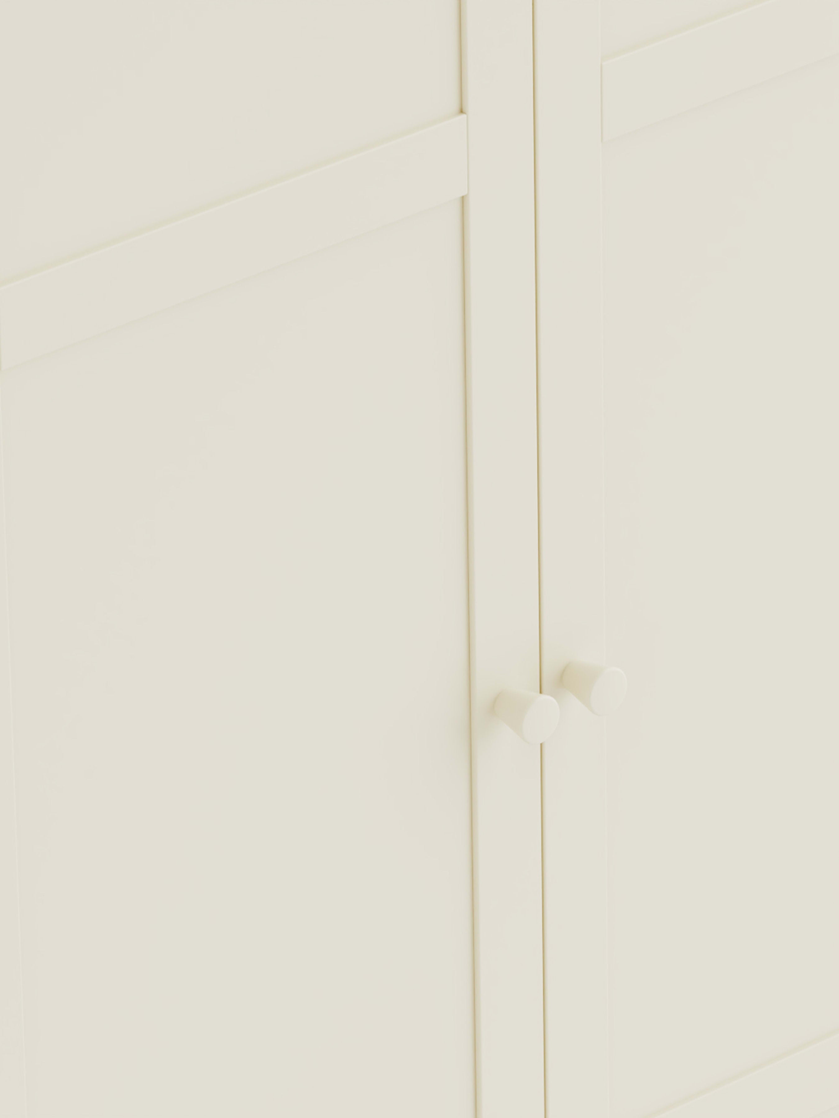 Coxmoor Wardrobe - Ivory and Oak