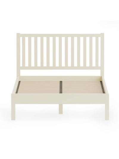 Coxmoor Bed - Ivory and Oak