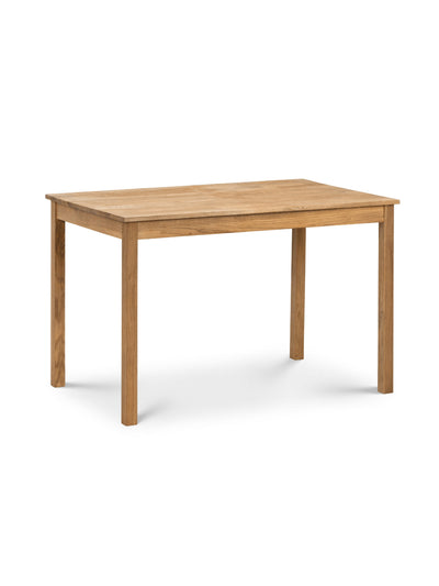 Coxmoor Oak Rectangular Dining Table Set with 2 Wooden Dining Chairs and Bench