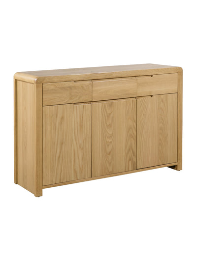 Curve Oak Sideboard