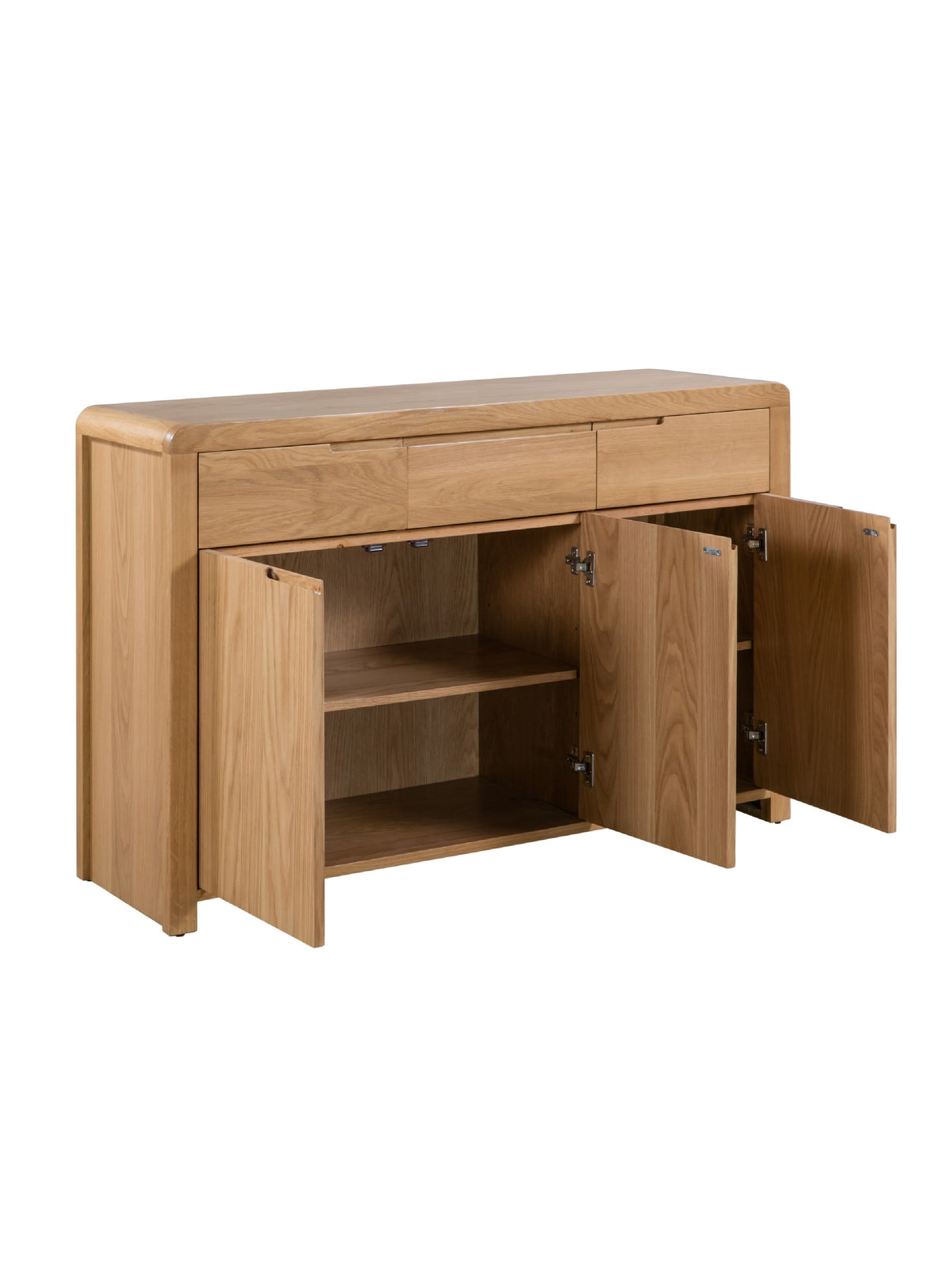 Curve Oak Sideboard