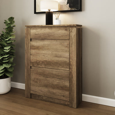 Canyon Oak Shoe Cabinet - GFW – GFW, view 2