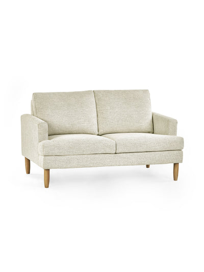 Daisy Beige Pearl Barley Upholstered Compact 2 Seater Sofa – Julian Bowen, view 6