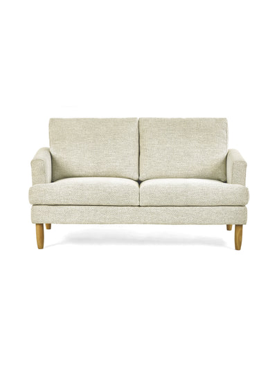 Daisy Beige Pearl Barley Upholstered Compact 2 Seater Sofa – Julian Bowen, view 3