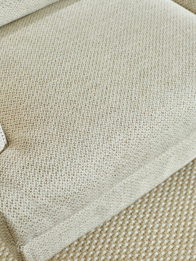 Daisy Beige Pearl Barley Upholstered Compact 2 Seater Sofa – Julian Bowen, view 10