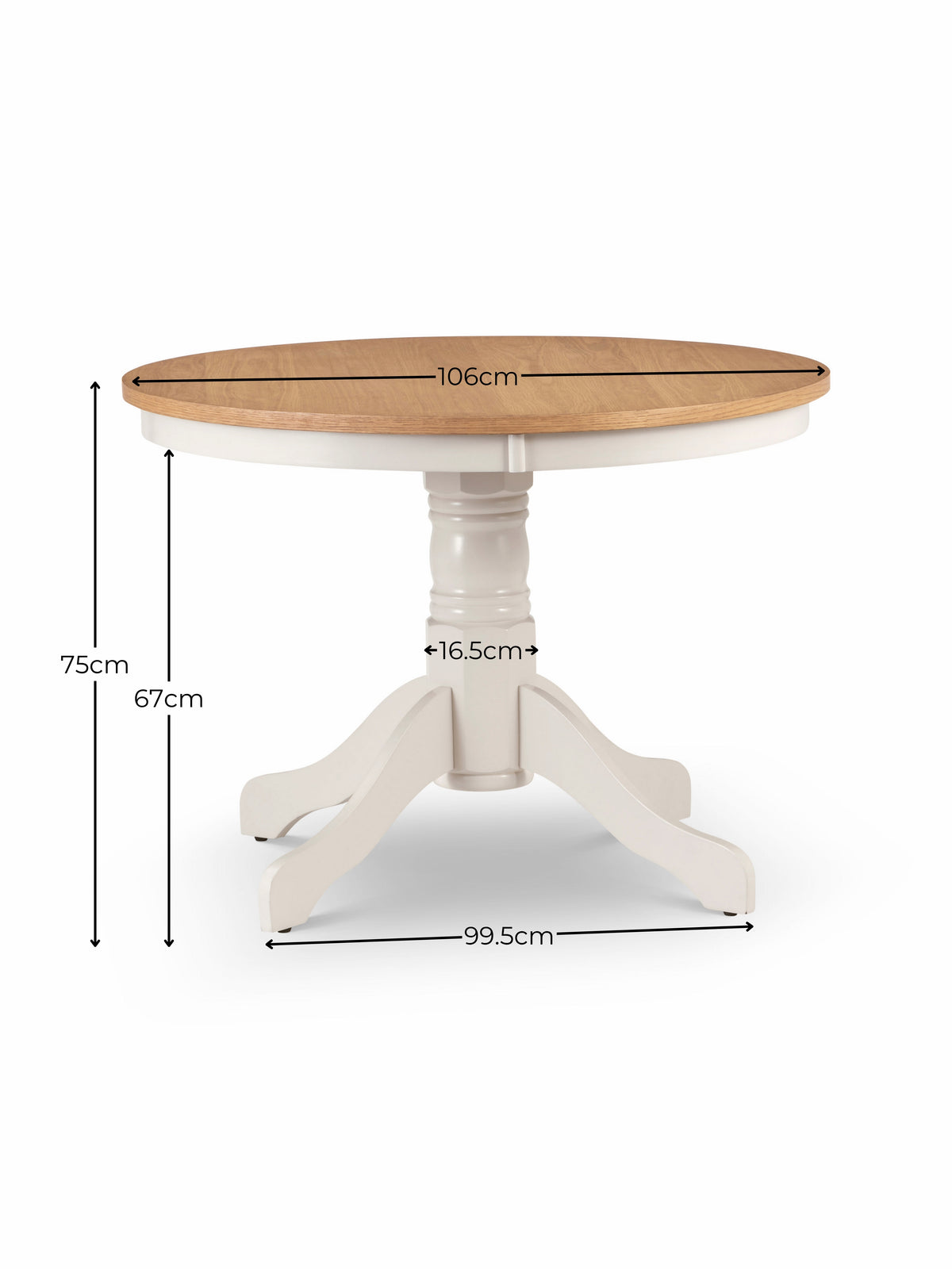 Davenport Round Pedestal Table