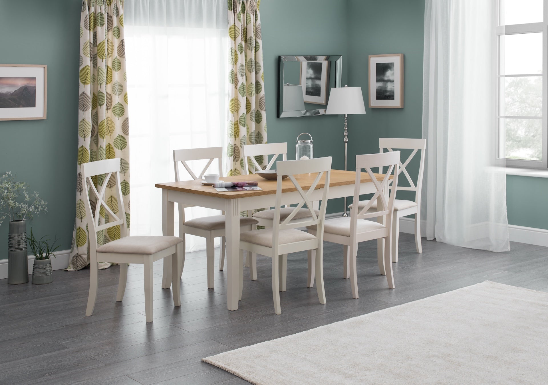 Davenport Extending Dining Table – Julian Bowen, view 11
