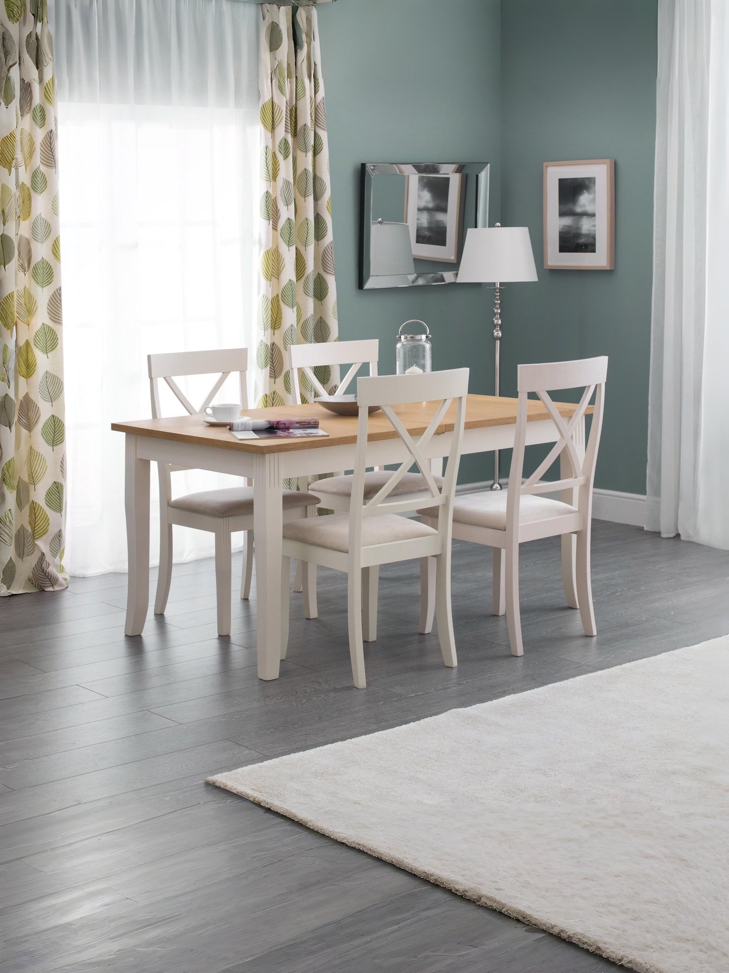 Davenport Extending Dining Table – Julian Bowen, view 5