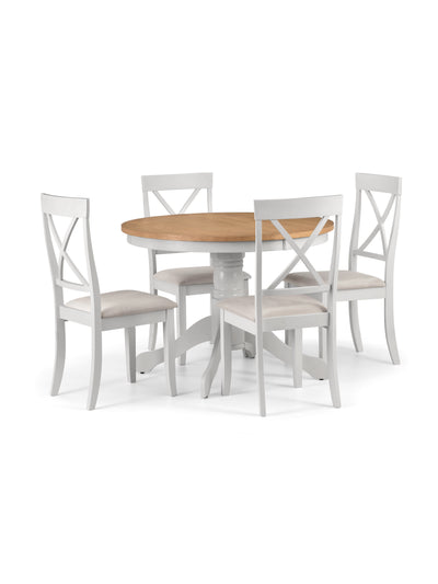 Davenport Elephant Grey Dining Chairs (Set Of 2)