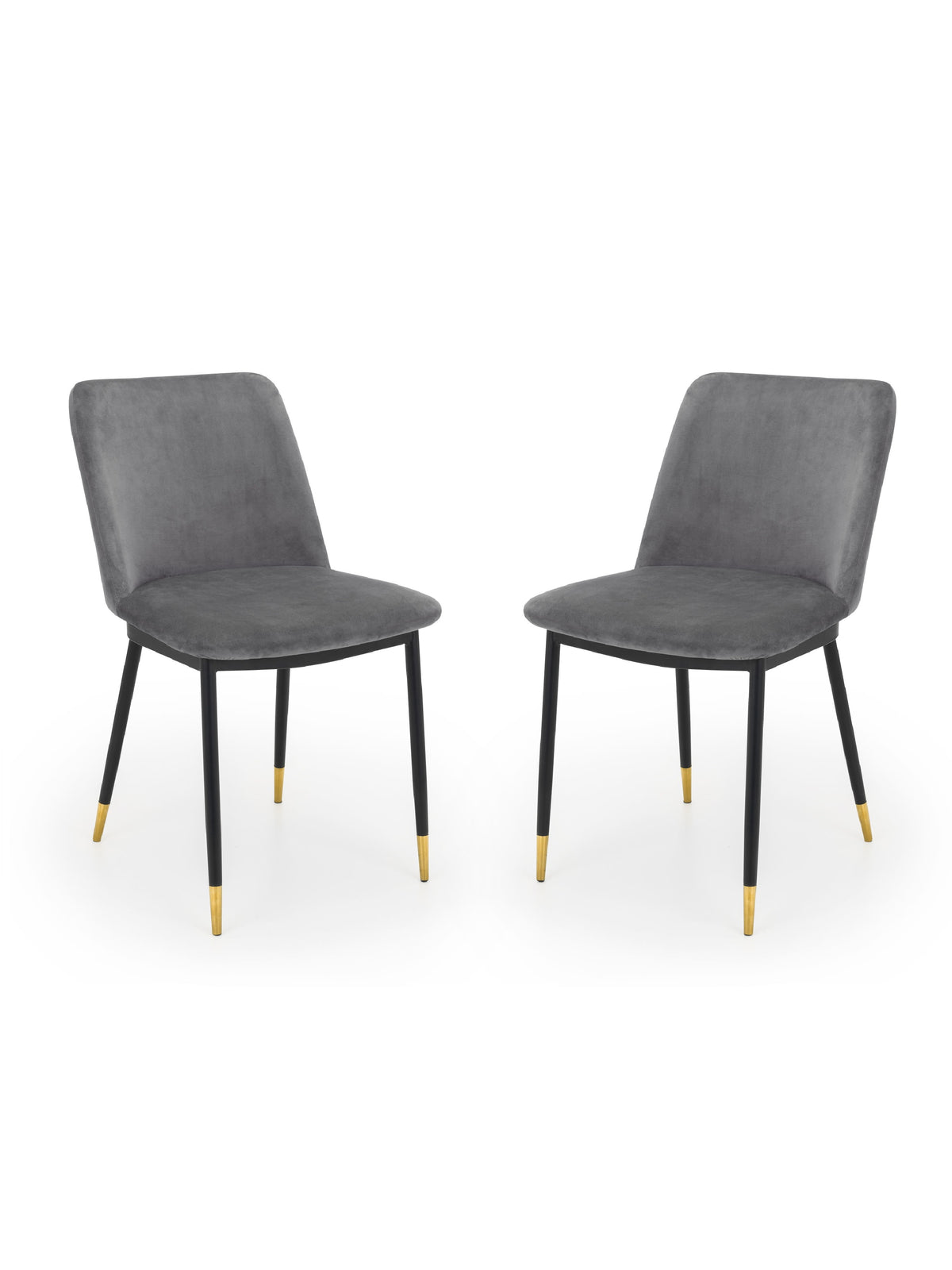 Delaunay Dining Chairs - Grey (Set Of 2)