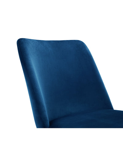 Delaunay Dining Chairs (Set Of 2) Blue Velvet
