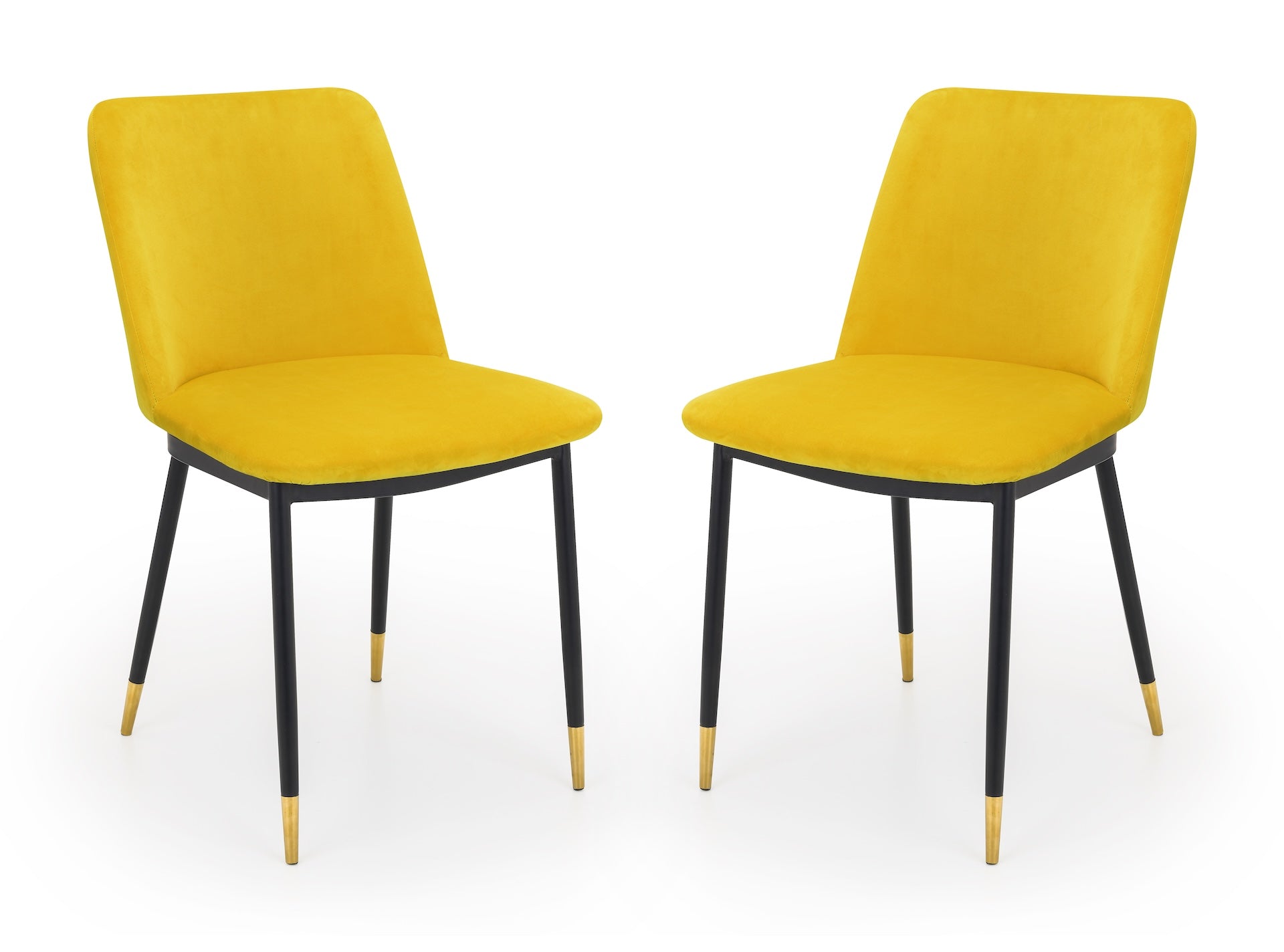 Delaunay Dining Chairs - Mustard (Set Of 2) – Julian Bowen