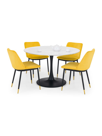 Delaunay Dining Chairs - Mustard (Set Of 2)