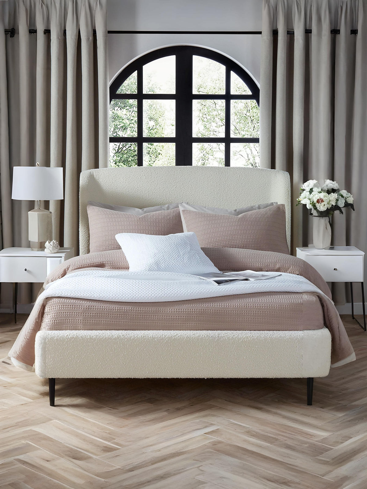 Eden Boucle Bed
