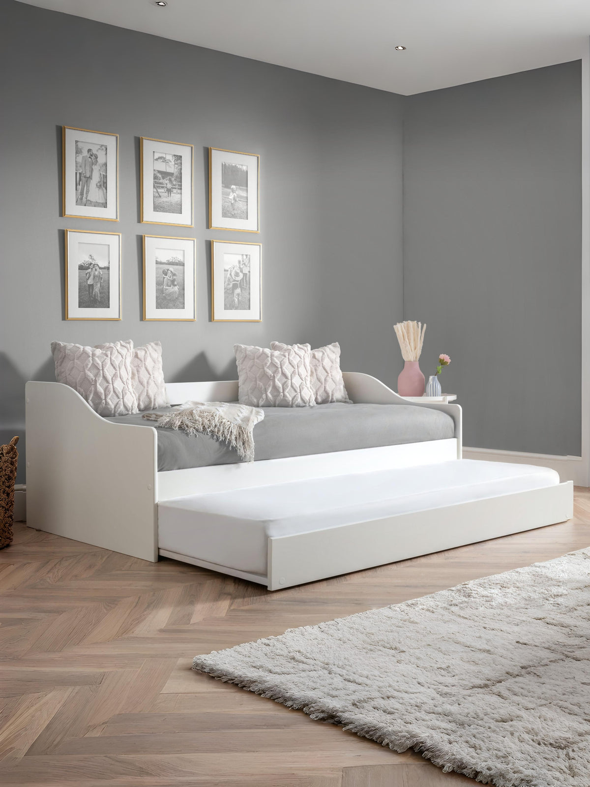 Elba Day Bed - Surf White