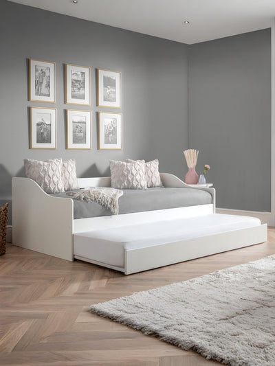 Elba Day Bed - Surf White