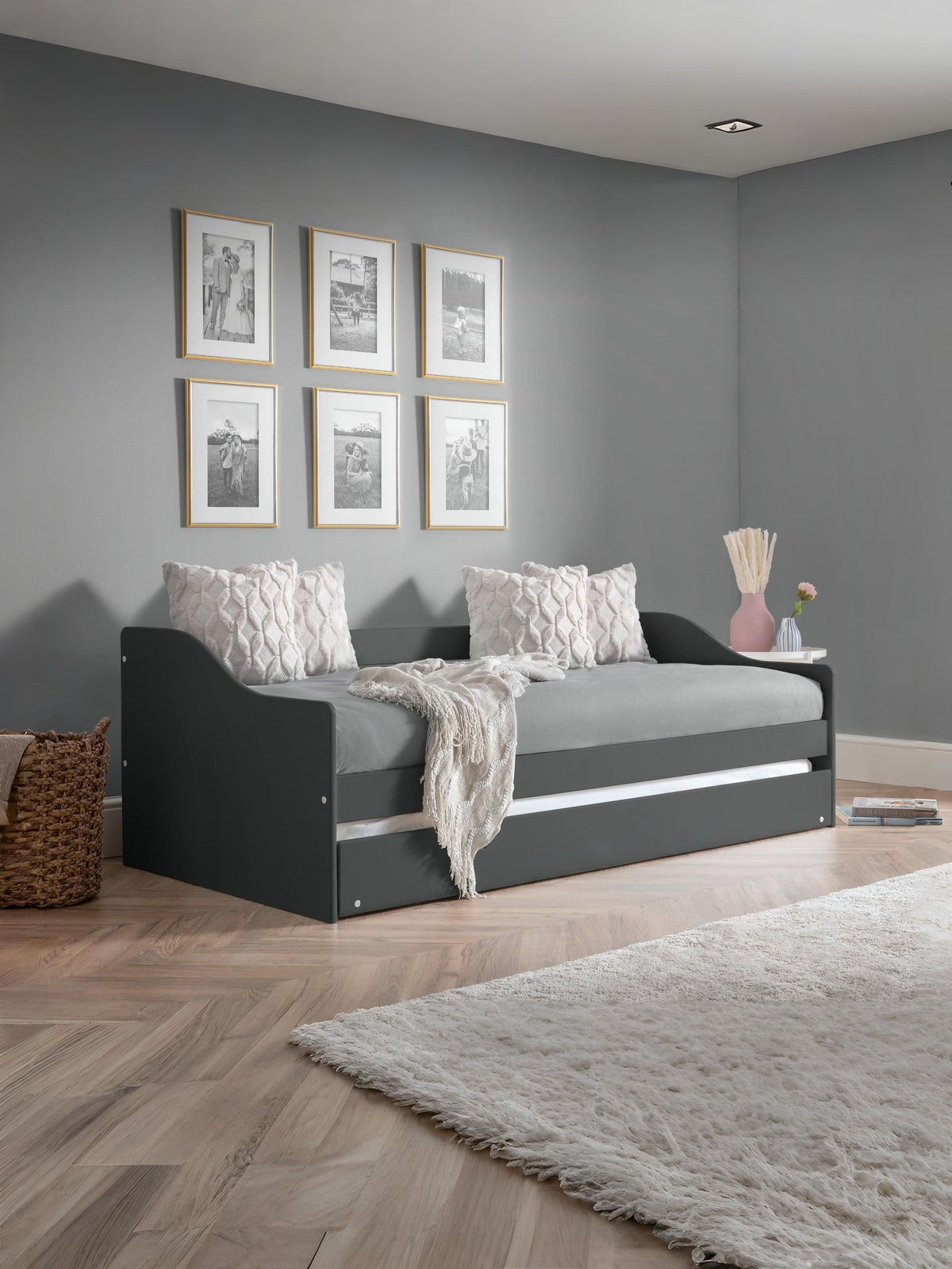 Elba Day Bed - Anthracite