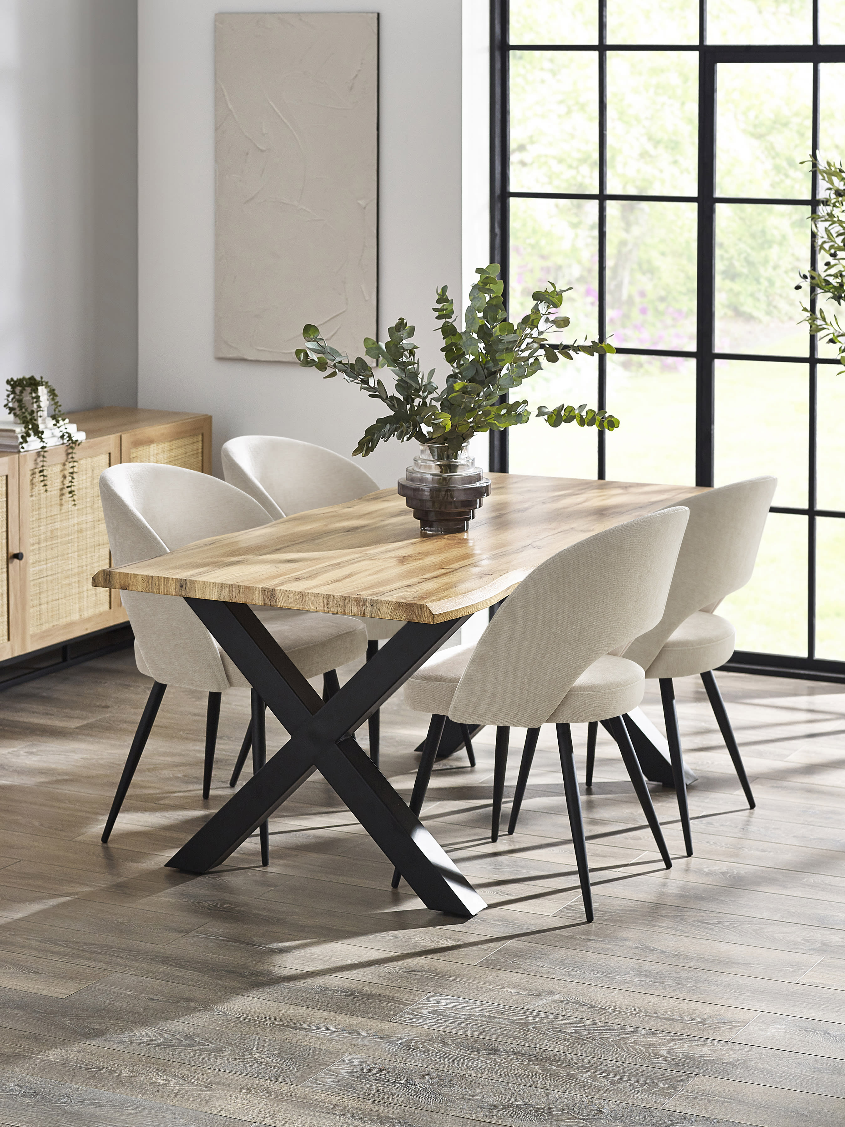 Ella Dining Chairs - Calico (Set Of 2)
