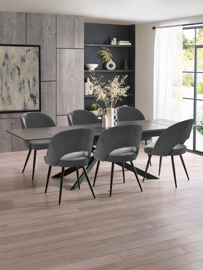 Ella Dining Chairs - Onyx (Set of 2)