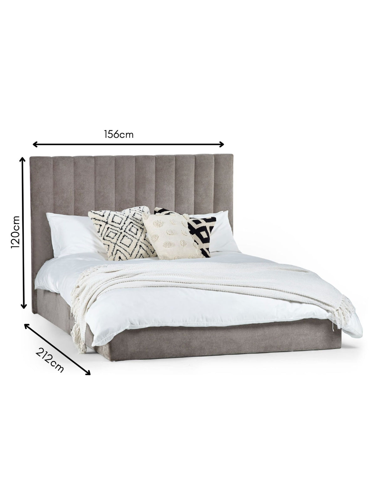 Eloise Bed - Grey