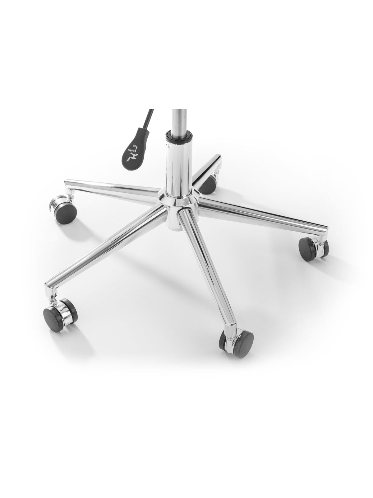 Erika Office Chair - White/Chrome