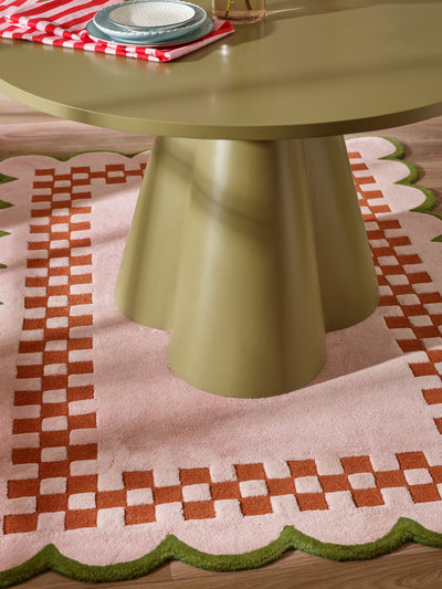 Fable Round Dining Table – Green