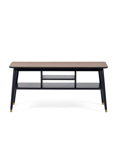 Findlay Media Unit - Walnut & Black