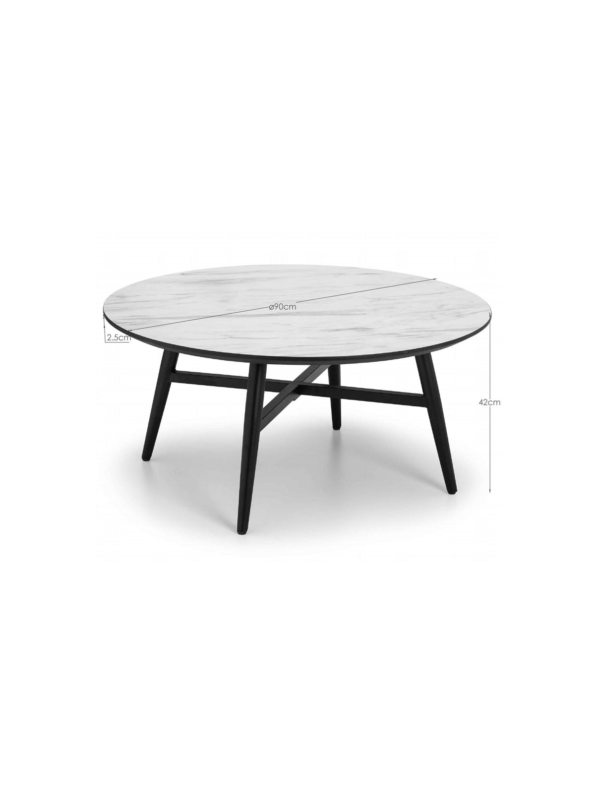Firenze Marble Effect Coffee Table