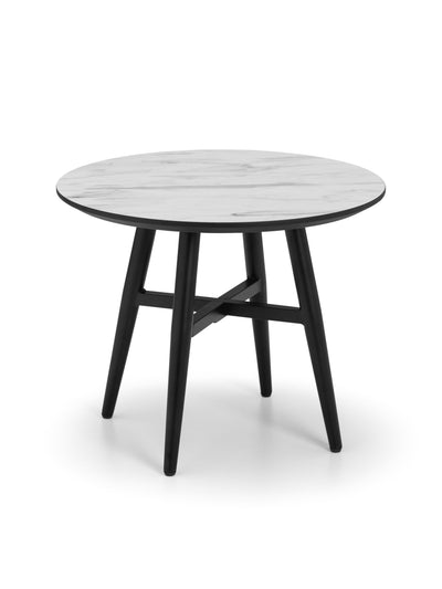Firenze Marble Effect Lamp Table