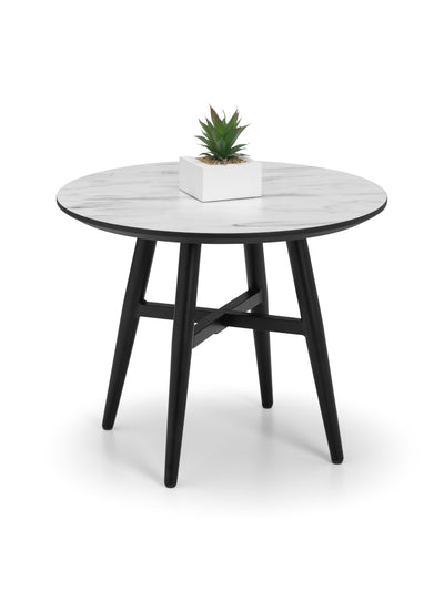 Firenze Marble Effect Lamp Table