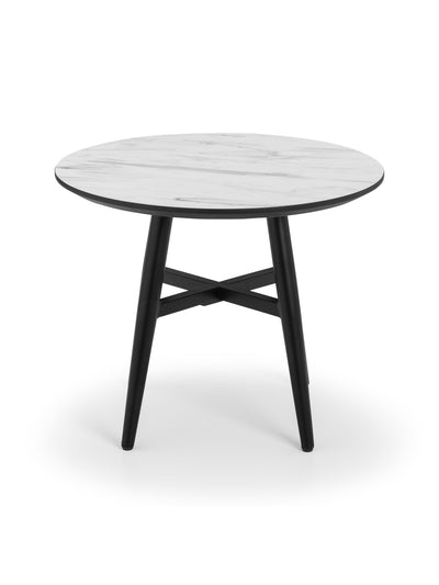 Firenze Marble Effect Lamp Table
