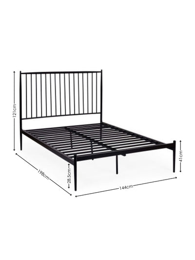 Floyd Black Metal Spindle Bed