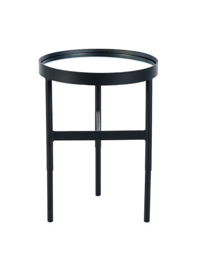 Franki Mirror Glass Lamp Table