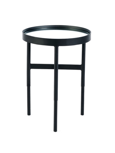 Franki Mirror Glass Lamp Table