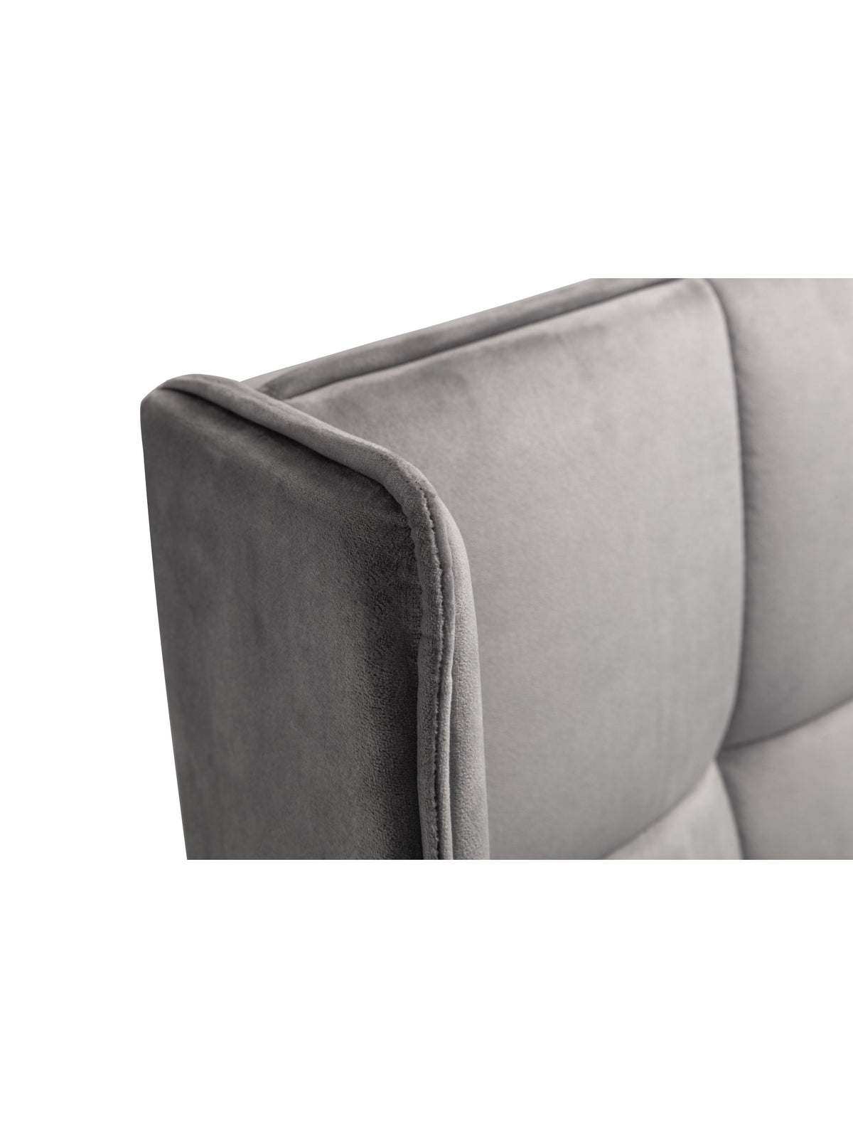Gatsby Storage Ottoman Bed - Light Grey