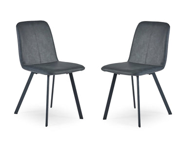 Goya Chairs Antique Black (Set Of 2) – Julian Bowen