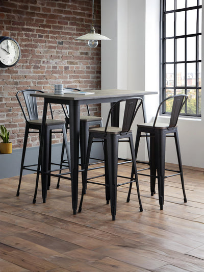 Grafton Metal Bar Stools (Set Of 2)
