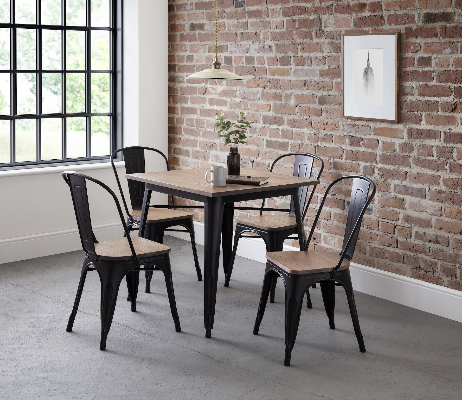 Grafton Square Table – Julian Bowen, view 2