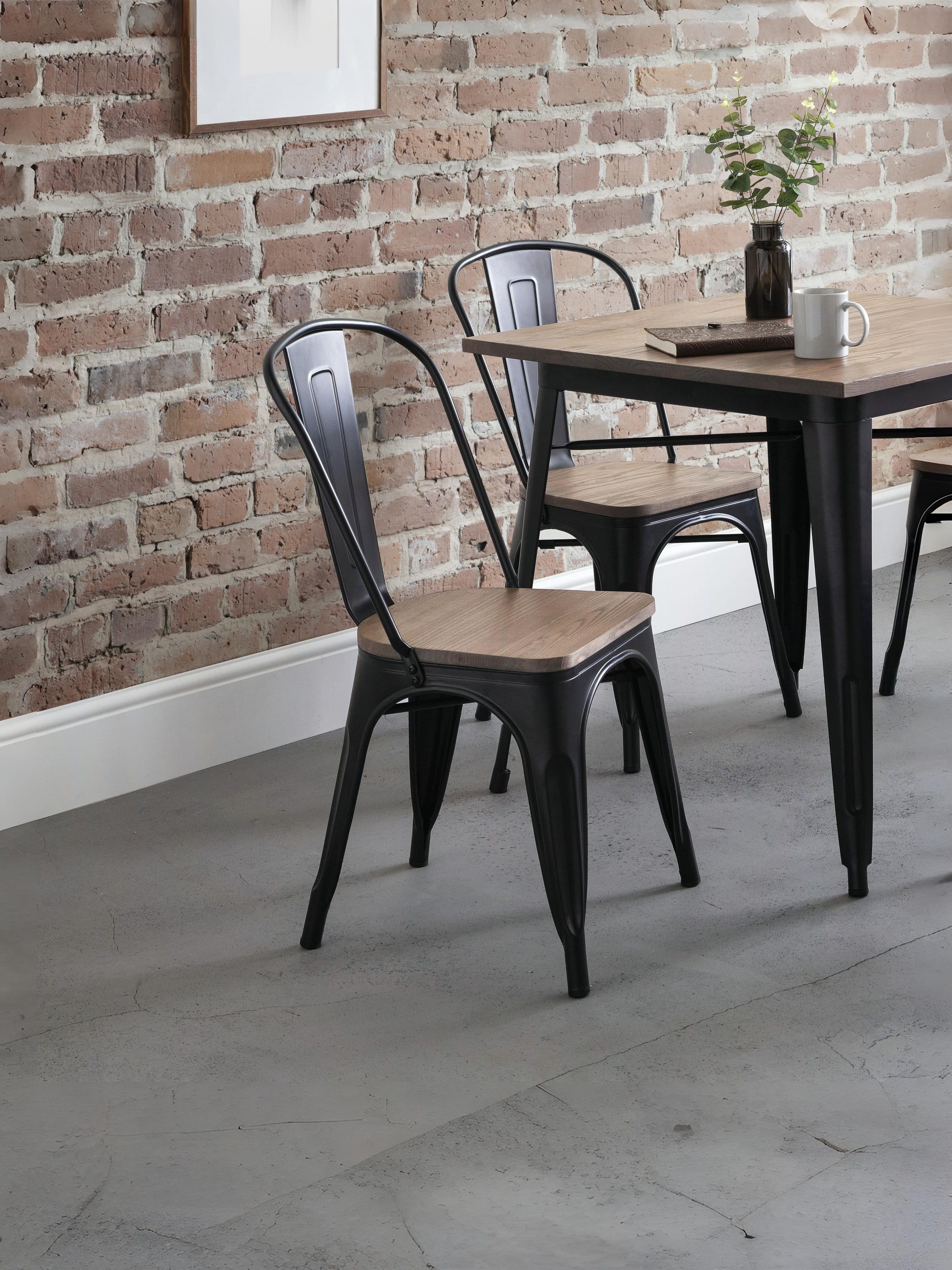Grafton Metal Chairs (Set Of 4)