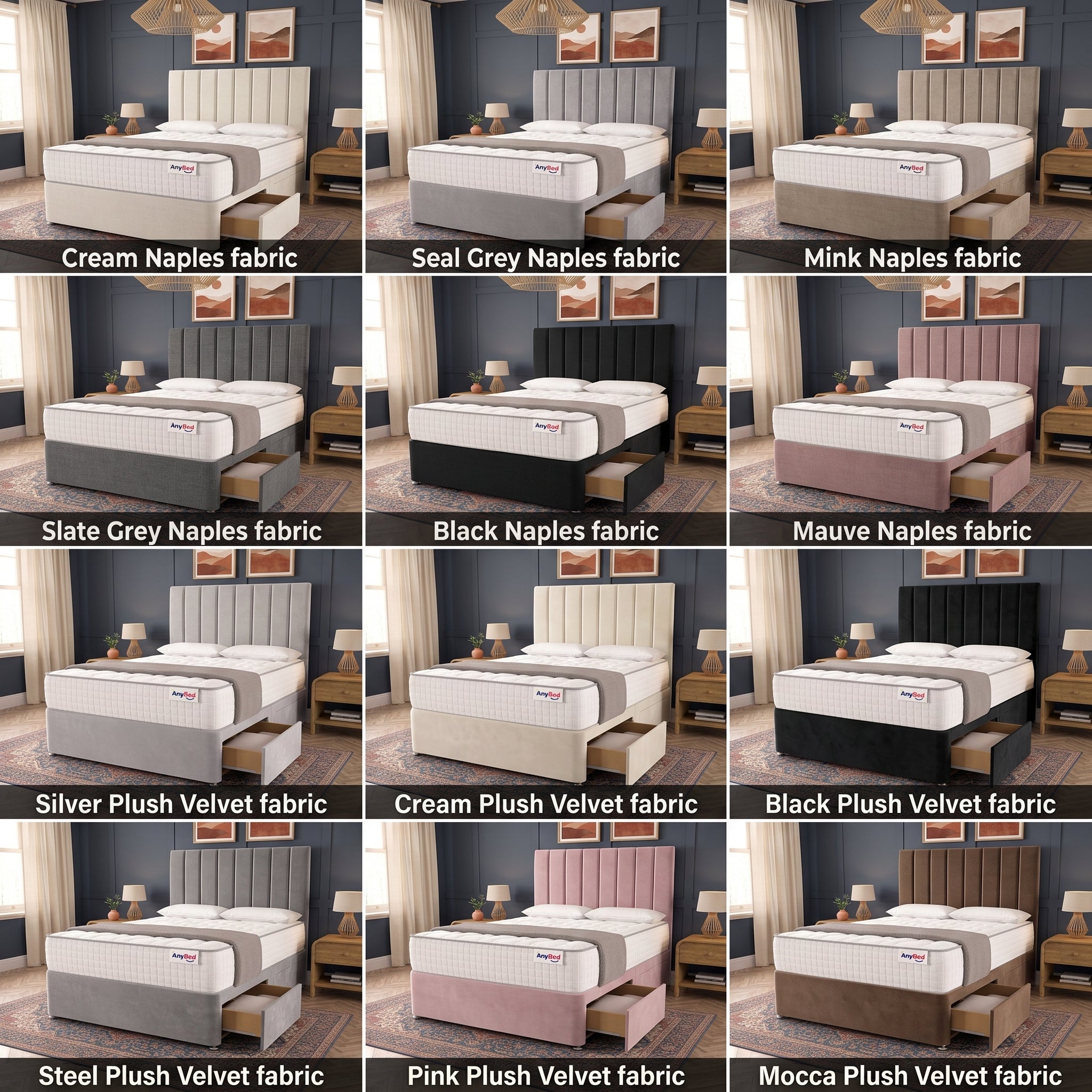 Aspen Divan Bed Base