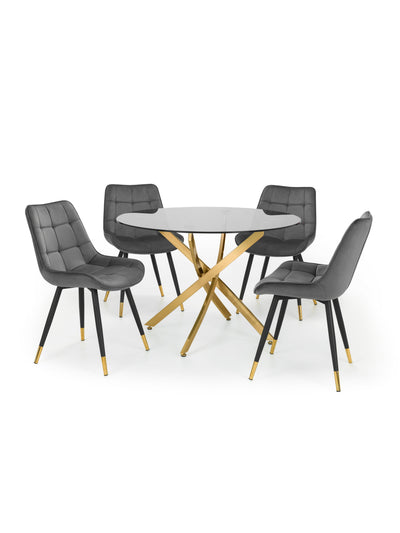 Hadid Dining Chairs - Grey (Set Of 2)