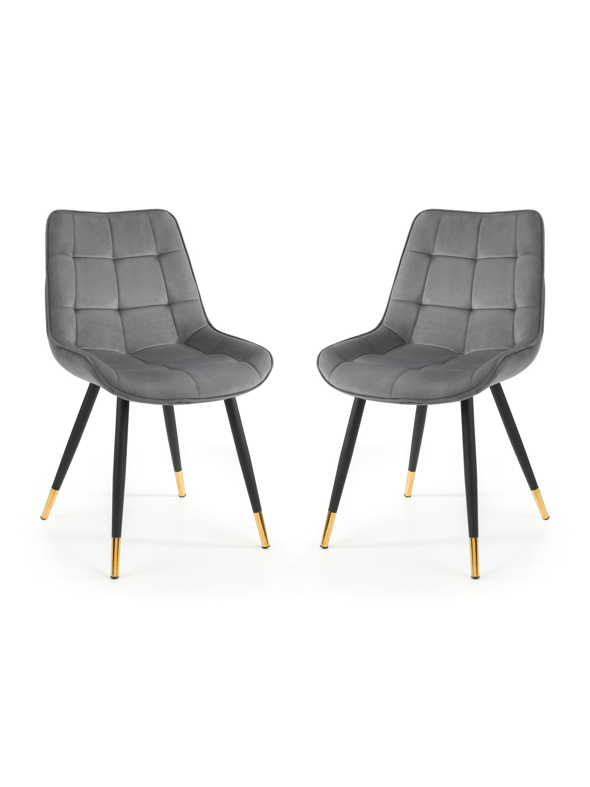 Hadid Dining Chairs - Grey (Set Of 2)