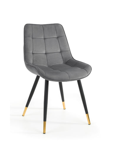 Hadid Dining Chairs - Grey (Set Of 2)
