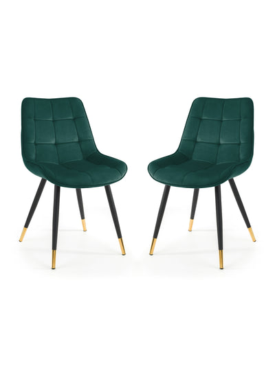 Hadid Dining Chairs - Green (Set Of 2)