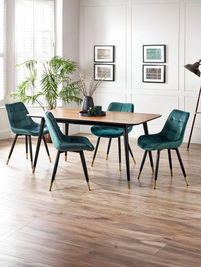 Hadid Dining Chairs - Green (Set Of 2)