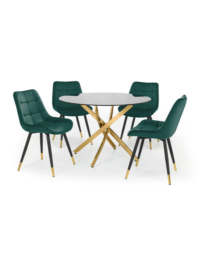 Hadid Dining Chairs - Green (Set Of 2)